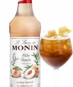 Monin Flavoured Syrups Monin White Peach Syrup 700 Ml 3 Monin Flavoured Syrups Monin White Peach Syrup 700 Ml -Delicacies shop unnamed file 111
