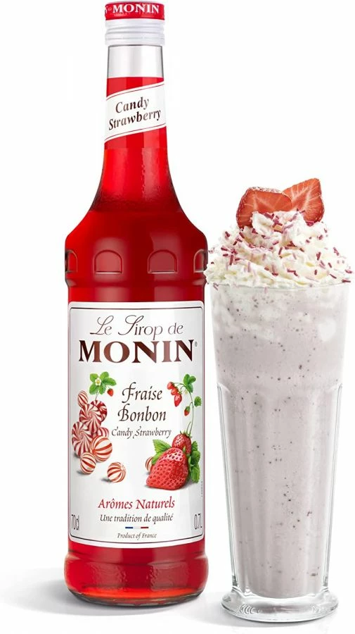 Monin Flavoured Syrups Monin Candy Strawberry Syrup 700 Ml 2 Monin Flavoured Syrups Monin Candy Strawberry Syrup 700 Ml - Image 2