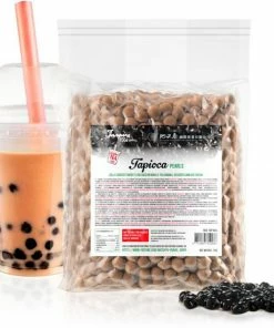 The Inspire Food Company TIFC Tapioca Boba Bubble Tea Pearls 1 Kg