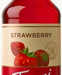 Torani Flavoured Syrups Torani Puremade Strawberry Syrup 750 Ml