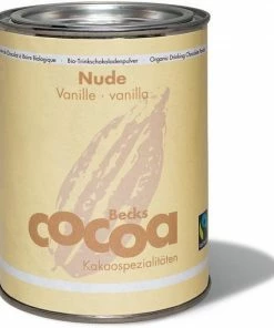 Hot Chocolate Powder Becks Nude Organic Vanilla Drinkig Chocolate Powder 250 G