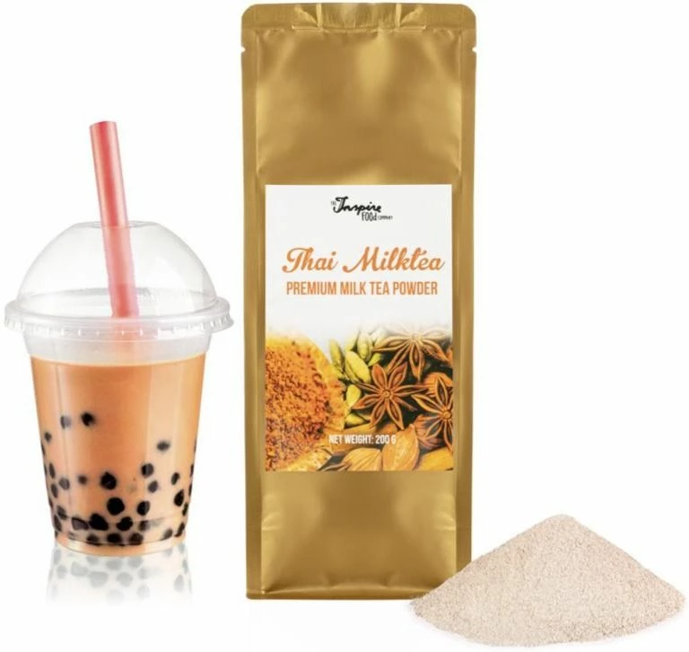 The Inspire Food Company Bubble Tea TIFC Thai Milk Tea Powder 200 G 1 The Inspire Food Company Bubble Tea TIFC Thai Milk Tea Powder 200 G
