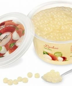 The Inspire Food Company TIFC Boba Bubble Tea Fruit Pearls, Lychee