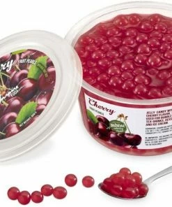 The Inspire Food Company TIFC Boba Bubble Tea Fruit Pearls, Cherry
