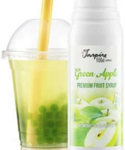 The Inspire Food Company TIFC Bubble Tea Syrup Green Apple 300 Ml