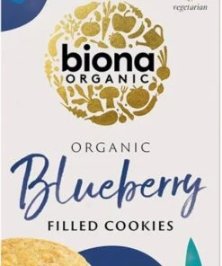 Cookies And Biscuits Biona Organic Filled Blueberry Cookies 175 G