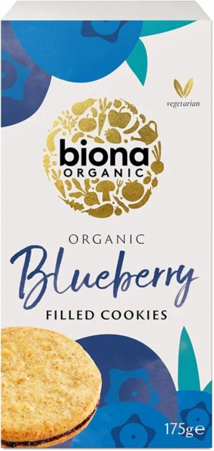 Cookies And Biscuits Biona Organic Filled Blueberry Cookies 175 G 1 Cookies And Biscuits Biona Organic Filled Blueberry Cookies 175 G
