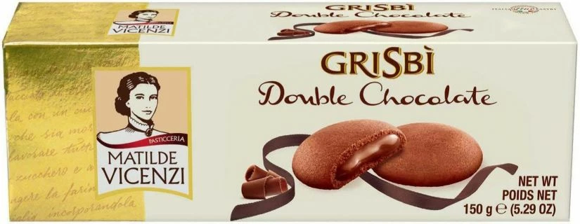 Cookies And Biscuits Matilde Vicenzi Grisbì Filled Chocolate Cookies 150 G 1 Cookies And Biscuits Matilde Vicenzi Grisbì Filled Chocolate Cookies 150 G