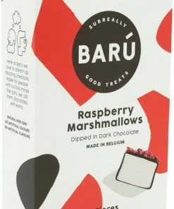 Barú Marshmallows Dark Chocolate, Raspberry 120 G