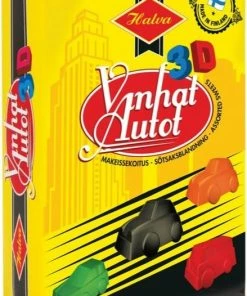 Halva Old Cars 3D Assorted Sweets, Box 240 G