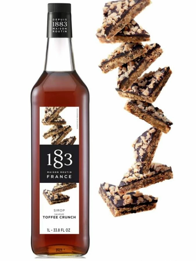 Maison Routin 1883 Flavoured Syrups Maison Routin 1883 Toffee Crunch Syrup 1000 Ml 2 Maison Routin 1883 Flavoured Syrups Maison Routin 1883 Toffee Crunch Syrup 1000 Ml - Image 2