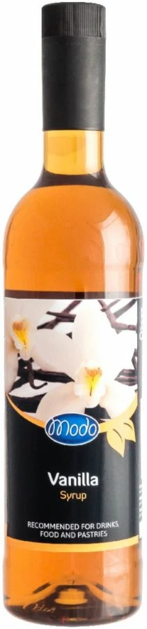 Modo Flavoured Syrups Modo Vanilla Syrup 750 Ml 1 Modo Flavoured Syrups Modo Vanilla Syrup 750 Ml