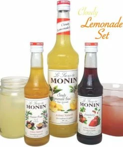 Monin Flavoured Syrups Monin Lemonade Set 700 Ml & 2 X 250 Ml Syrups