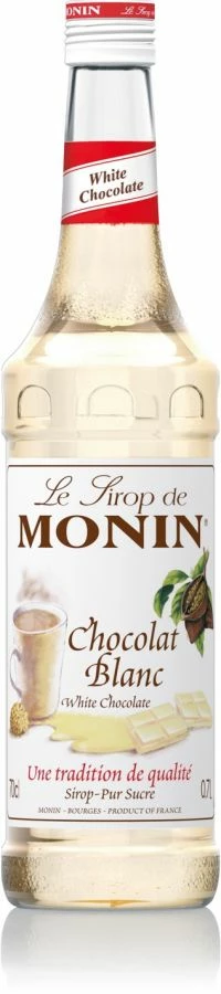Monin Flavoured Syrups Monin White Chocolate Syrup 1 Monin Flavoured Syrups Monin White Chocolate Syrup
